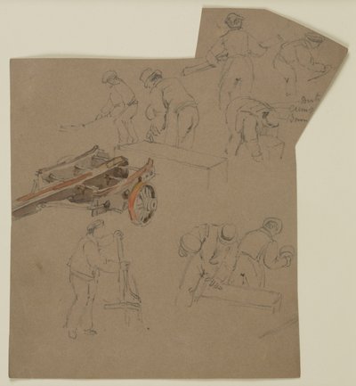 Studies of Men at Work by John Wilson Carmichael